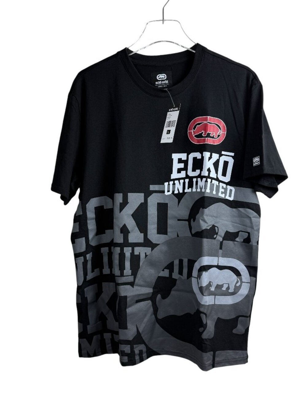 Ecko Unltd Black T-Shirt Men's Size L NWT Style EO16K180 MSRP $38